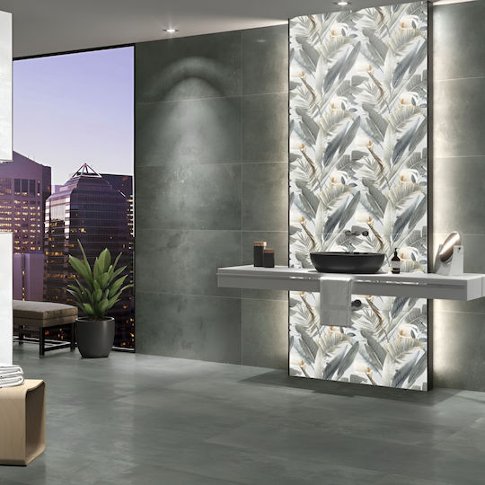Cristal Ceramicas Плочка Порцеланов Матов 120x60см Синьо