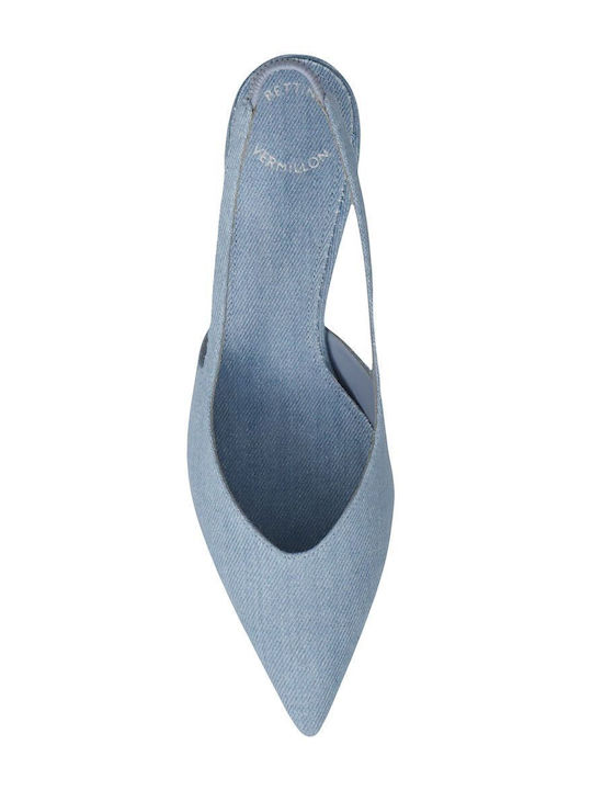 Blue Medium Heels