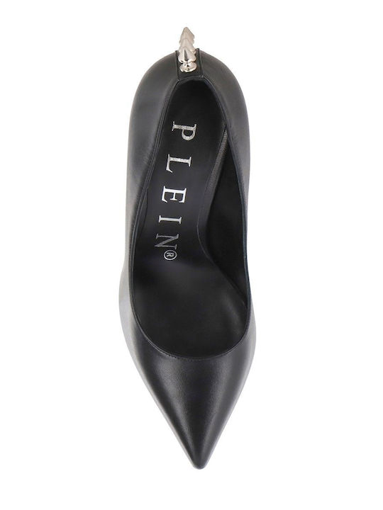 Leather Black High Heels