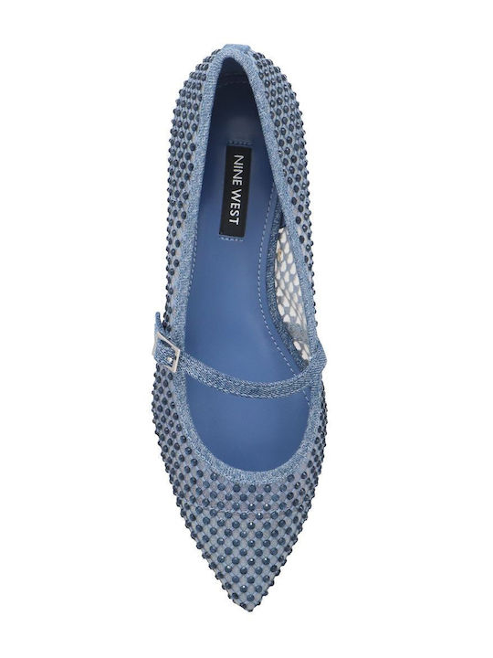 Fabric Ballerinas Bray2 Blue