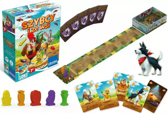 Board Game Fast And From The Countryside for 2-5 Players 7+ Years Old (PL) Granna