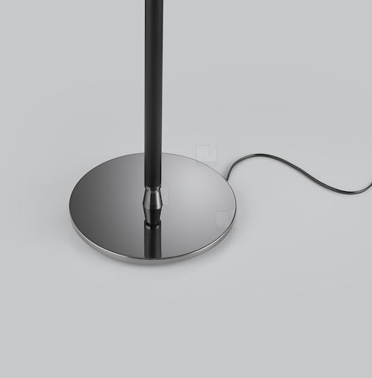 Helestra Floor Lamp with Socket for Bulb E27 Black