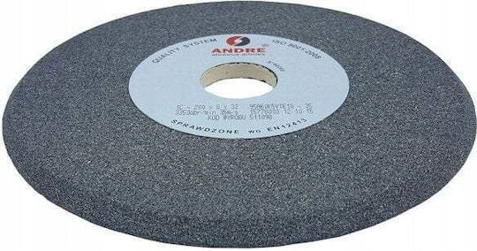 Andre Profiled Grinding Wheel 200mm X 8mm X 32mm 95a60k5vte10-35 Grey "type 1c"
