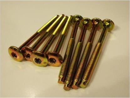 Βίδα Γαλβανιζέ με Διάμετρο M6 και Μήκος 20mm Head