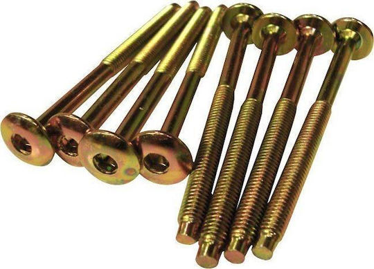 Βίδα Γαλβανιζέ με Διάμετρο M6 και Μήκος 20mm Head