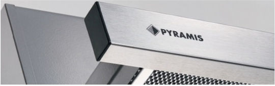 Pyramis PTC63413IX Sliding Vent Hood 60cm Gray