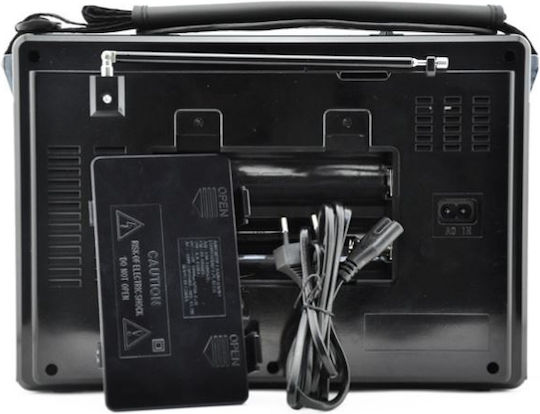 FOX385096 Retro cu Bluetooth și USB Roșu