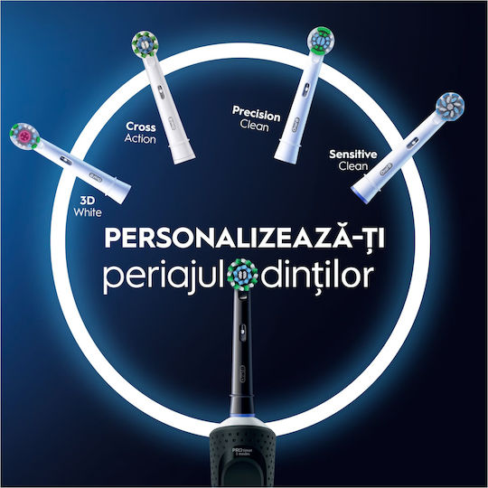 Oral-B Vitality Pro Periuță de dinți electrică cu Temporizator Negru
