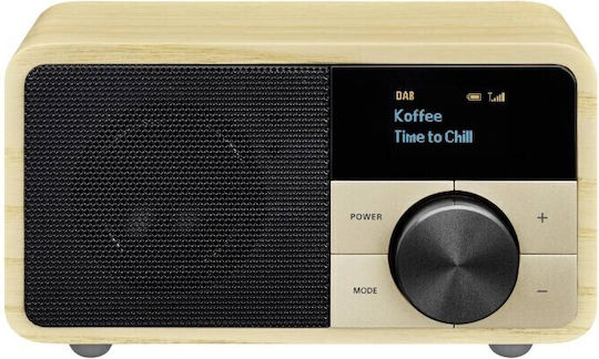 Sangean DDR-7 DAB+ mit Bluetooth Natural Wood