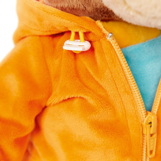Sigikid Animal Educational Plush Bear "I Learn to Dress" made of Fabric for 12++ Months