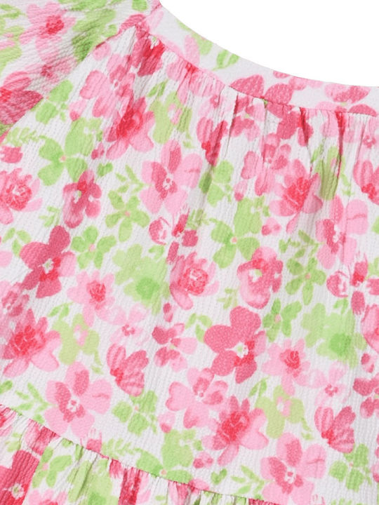 Children's Dress Short Sleeve Floral Floral