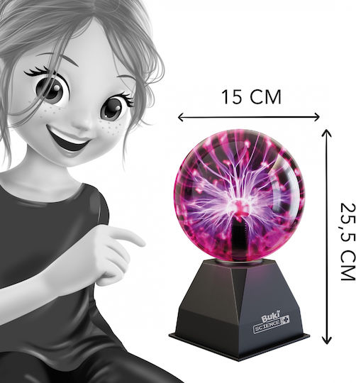 Buki Plasma Ball Образователна Игра Експерименти за 14+ години Години