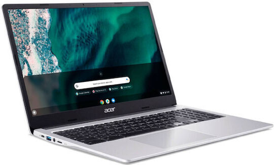 Acer Chromebook 315 CB315-4H -C0BR 15.6" FHD (Celeron Dual Core-N4500/4GB/64GB Flash Storage/Chrome OS) Pure Silver (US Keyboard)