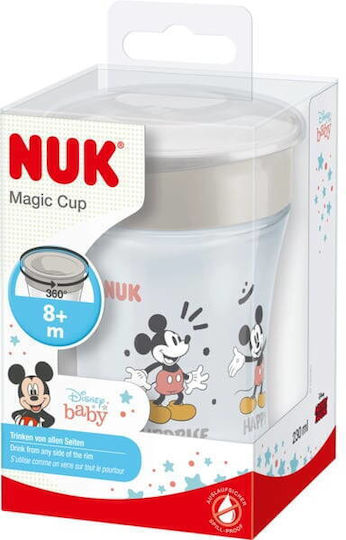 Nuk Baby Cup Magic Cup made of Plastic Gray 230ml