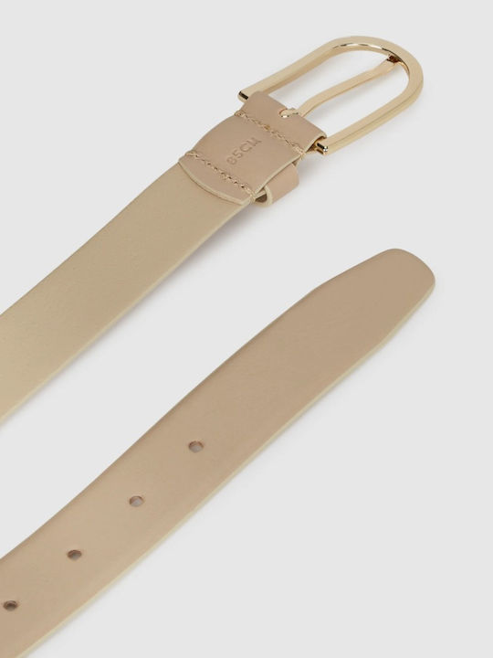 Damen Gürtel Beige