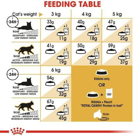 Royal Canin Persian Dry Food Gluten-Free for Adult Cats with Poultry 0.4kg