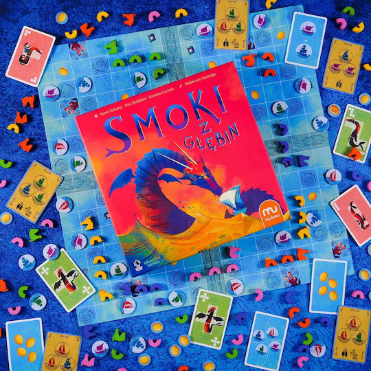 Board Game Dragons from the Depths for 2-5 Players 8+ Years Old (PL) Muduko