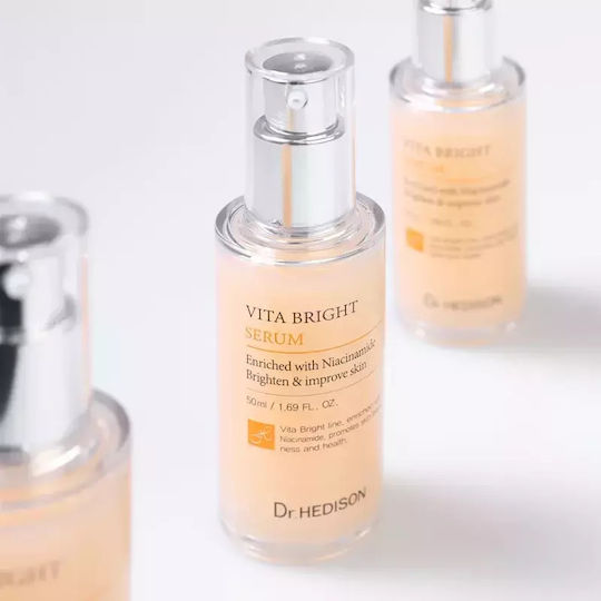 Dr Marcus Serum Calmante și Anti-îmbătrânire pentru Față cu Vitamina C și Niacinamidă pentru Detoxifiere și Strălucire 50ml