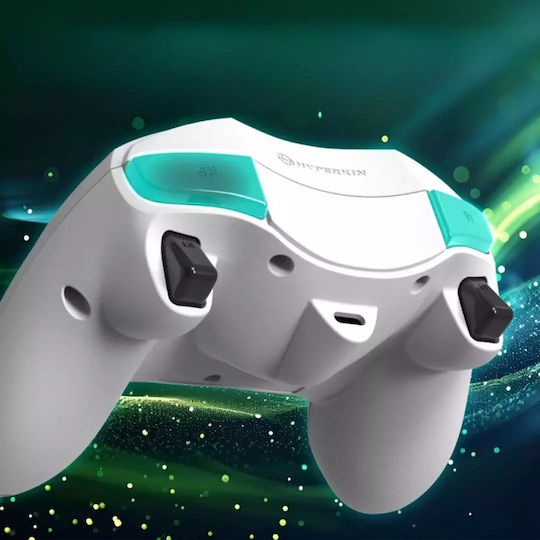 Hyperkin Ενσύρματο Gamepad με Hall Effect Sticks για PC / Xbox Series / Xbox One Λευκό