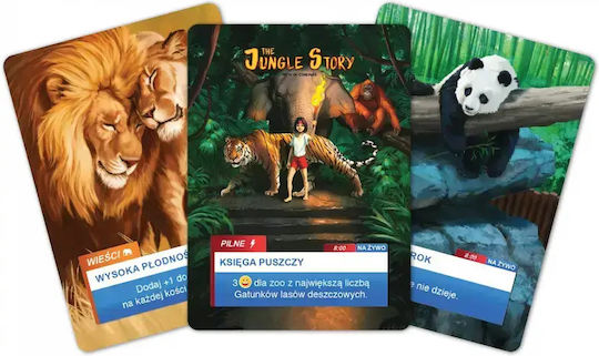 Board Game Zoo Tycoon for 1-5 Players 14+ Years Old Galakta
