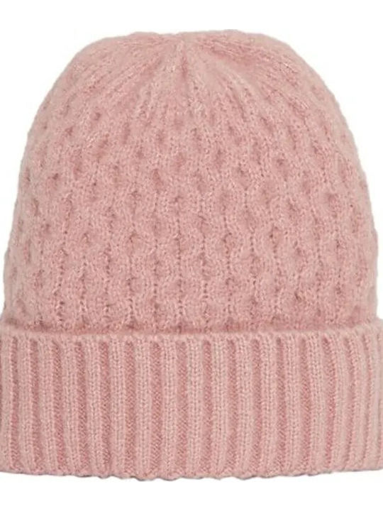 Beanie Frauen Beanie Gestrickt in Rosa Farbe