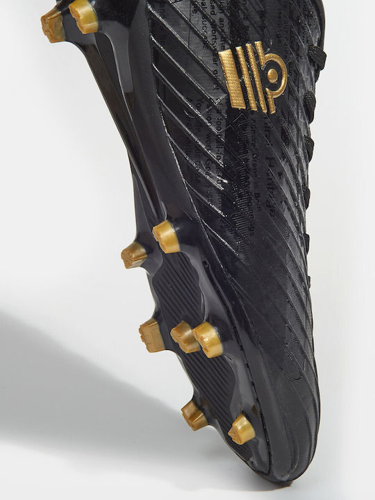 Admiral Football Shoes with Cleats Black