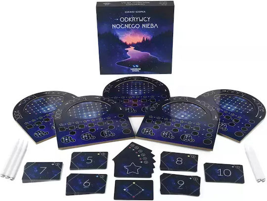 Board Game Night Sky Explorers for 1-5 Players 8+ Years Old (PL) Lucrum Games