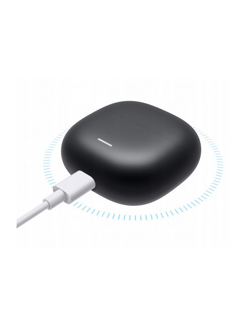 Xiaomi Redmi Buds 8 Lite Bluetooth Handsfree Ακουστικά με Αντοχή στον Ιδρώτα και Θήκη Φόρτισης Μαύρα (71620)
