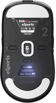 Pulsar X2A eS Medium Gaming Mouse Negru