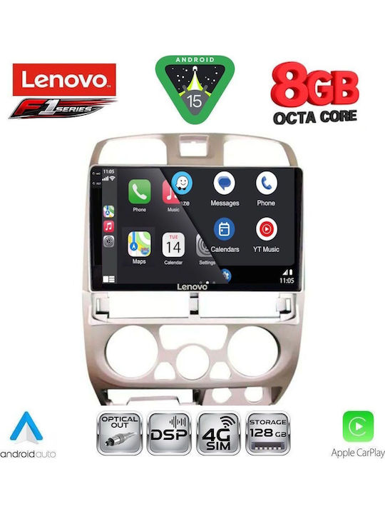 Lenovo Car Audio System Isuzu D-Max 2002-2008 (Bluetooth/USB/WiFi/GPS/Apple-Carplay/Android-Auto) with Touch Screen 9"