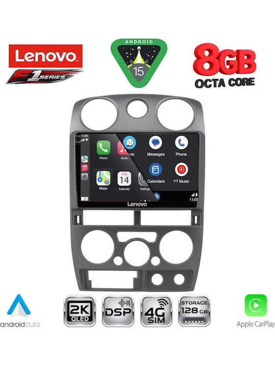 Lenovo Car Audio System Isuzu D-Max 2008-2012 (Bluetooth/USB/WiFi/GPS/Apple-Carplay/Android-Auto) with Touch Screen 9"