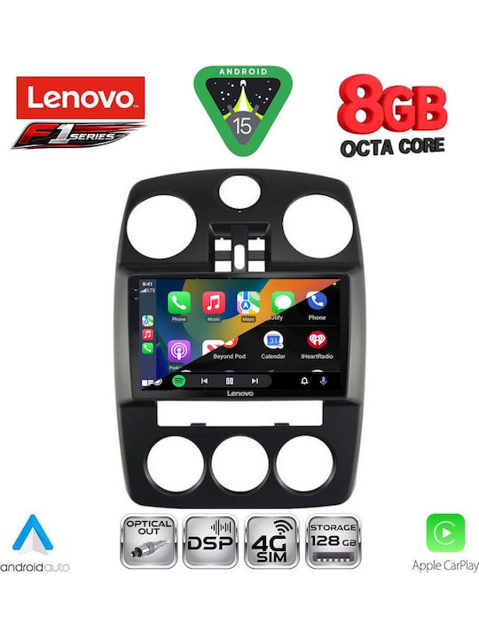 Lenovo Car Audio System Chrysler PT Cruiser 2005-2010 (Bluetooth/USB/WiFi/GPS/Apple-Carplay/Android-Auto) with Touch Screen 9"
