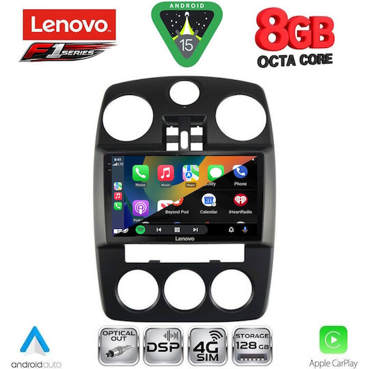 Lenovo Ηχοσύστημα Αυτοκινήτου Chrysler PT Cruiser 2005-2010 (Bluetooth/USB/WiFi/GPS/Apple-Carplay/Android-Auto) με Οθόνη Αφής 9"
