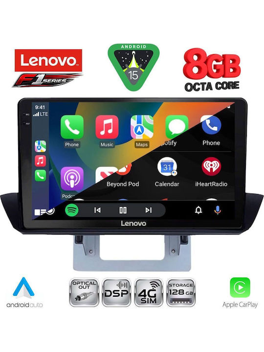 Lenovo Car Audio System for Mazda BT-50 2012-2019 (Bluetooth/USB/WiFi/GPS/Apple-Carplay/Android-Auto) with Touch Screen 9"