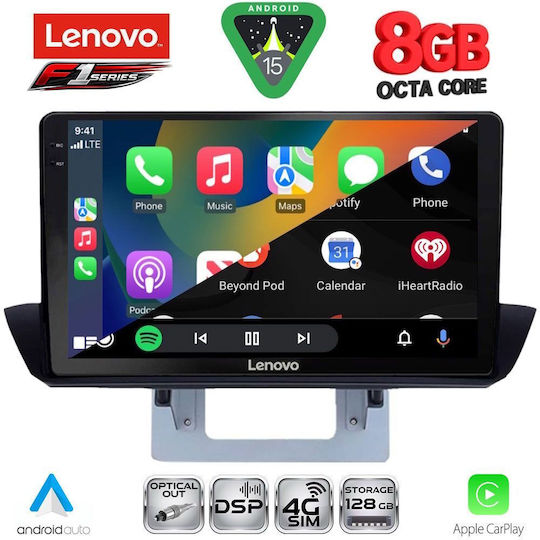 Lenovo Ηχοσύστημα Αυτοκινήτου για Mazda BT-50 2012-2019 (Bluetooth/USB/WiFi/GPS/Apple-Carplay/Android-Auto) με Οθόνη Αφής 9"