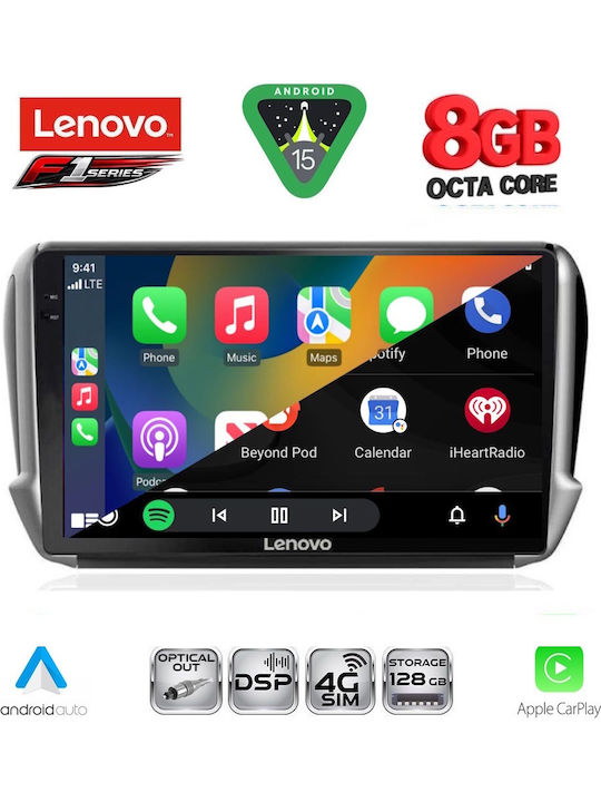 Lenovo Car Audio System for Opel Corsa / Tigra 2000-2006 (Bluetooth/USB/WiFi/GPS/Apple-Carplay/Android-Auto) with Touch Screen 9"