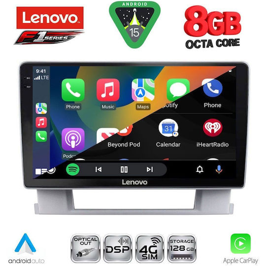 Lenovo Car Audio System for Opel Astra 2010-2016 (Bluetooth/USB/WiFi/GPS/Apple-Carplay/Android-Auto) with Touch Screen 9"
