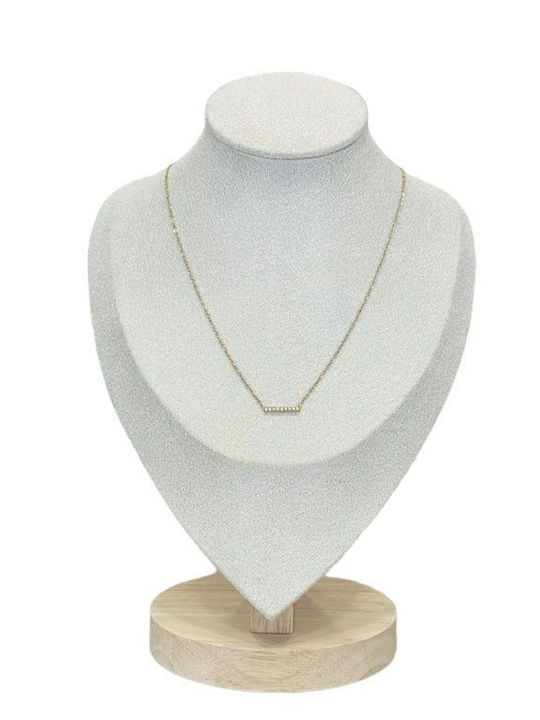 Awear Necklace from Gold Plated Steel