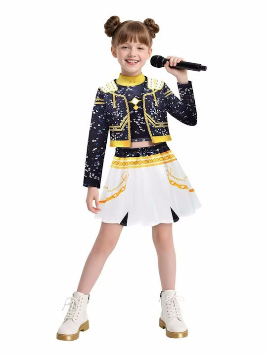 Kinder Karnevalskostüm Huntrix Dämonenjäger Zoey Bühnenlook Alice Party 76293-h