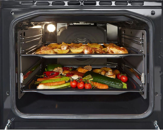 Gorenje Κουζίνα 71lt με Κεραμικές Εστίες Π60εκ. Λευκή