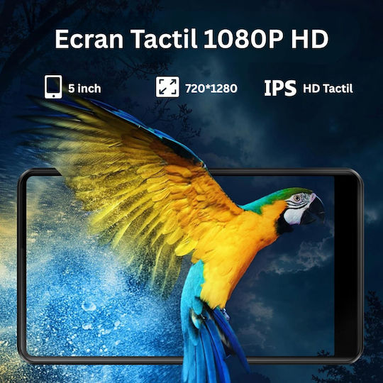 MP4 Player (96GB) με IPS Οθόνη Αφής 5" Μαύρο ED561