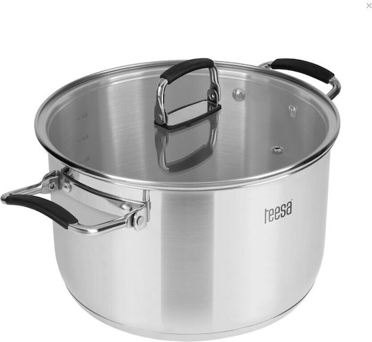 Teesa Cook Prime Σετ Κατσαρόλες από Ανοξείδωτο Ατσάλι 3τμχ