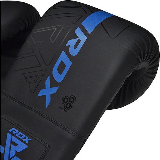 RDX Boxing Gloves made of Synthetic Leather for Bag Blue