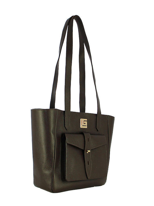 Leather Women's Bag Crossbody Brown