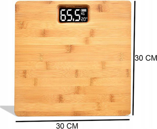 Ψηφιακή Ζυγαριά 180kg Διάφανη