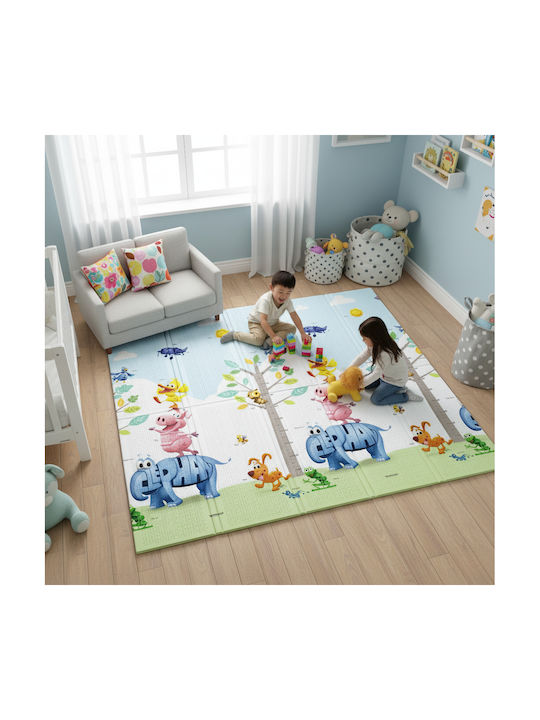Covor Pentru Copii Gri 180x200cm Grosime 10mm