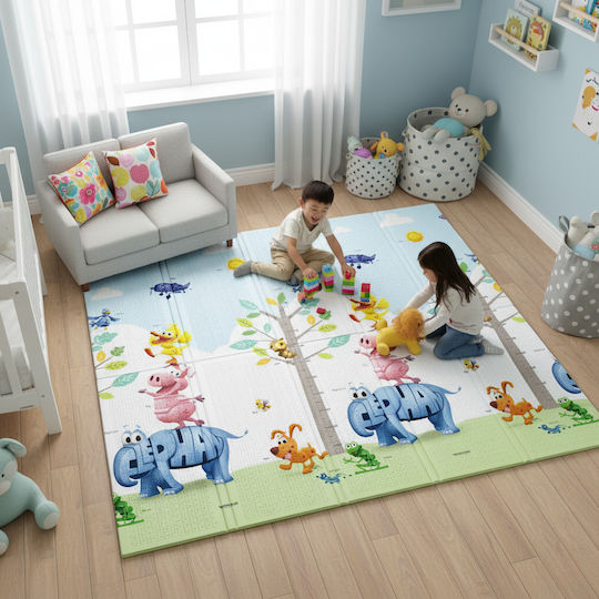Vichema Tech Kinderteppiche Grau 180x200cm Dicke 10mm