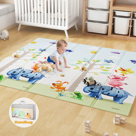 Χαλάκι Δραστηριοτήτων Γκρι 180x200cm Πάχους 15mm