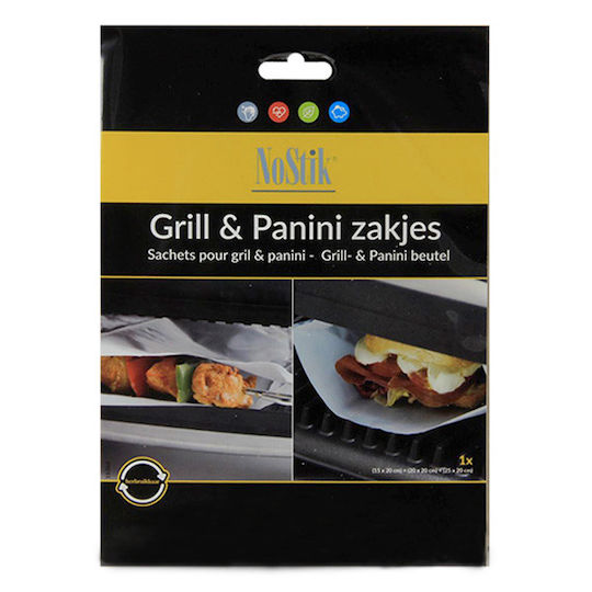 NoStik Non-Stick Baking Cases for Toast and Sandwiches Multipurpose Set 3 Sizes