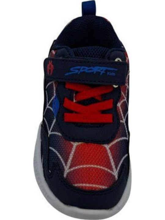 Παιδικά Sneakers με Φωτάκια Μπλε